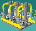 Блоки фильтров очистки газа и нефти